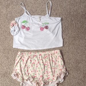 Cherry Delight Women's Pajama Set